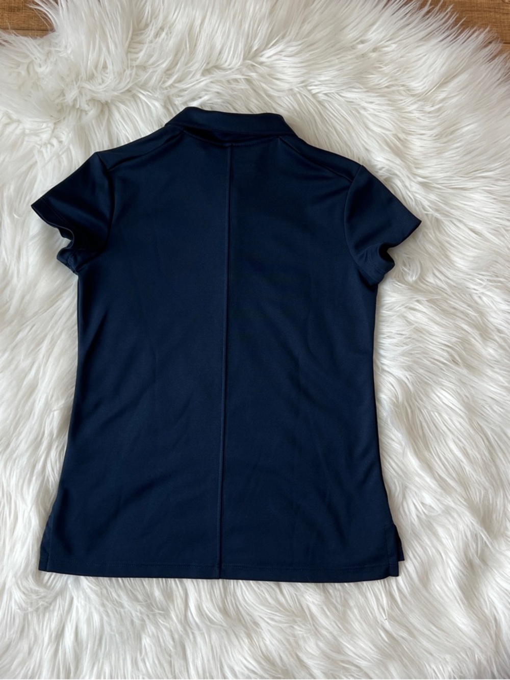 Girls Nike Navy Polo Size S - Picture 7 of 8